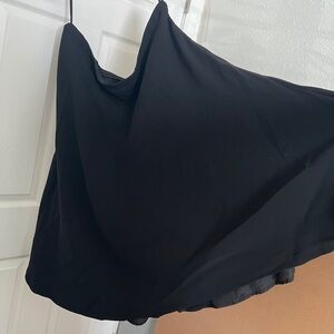 Jones New York Platinum A Line Flare Circle Midi Skirt High Waist Plus Size 24W